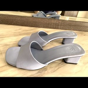 ZARA blue/purple Kitten Heels